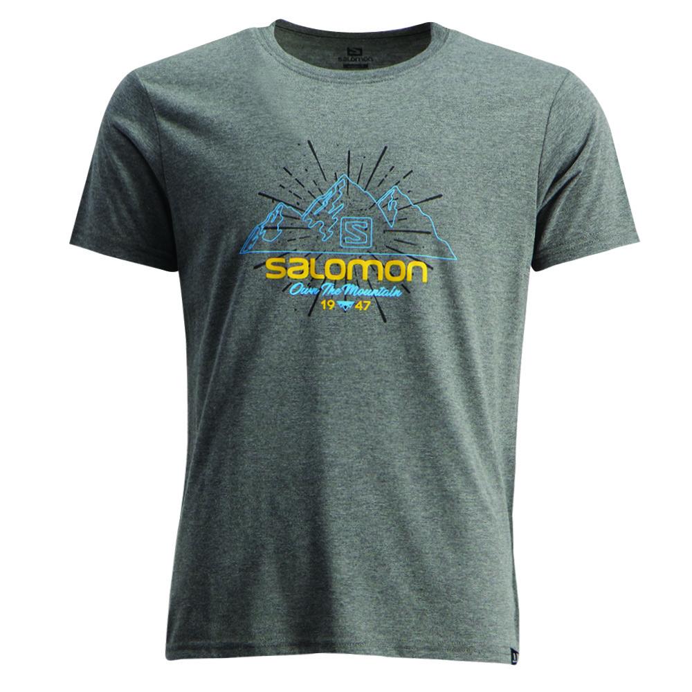 Kids\' Salomon ATLAS SS B T Shirts Black | US-CSKZ142