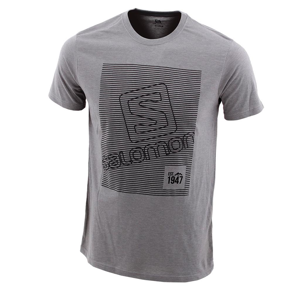 Kids\' Salomon FINELINE SS B T Shirts Grey | US-ABCD029