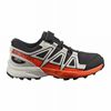 Kids' Salomon SPEEDCROSS Trail Running Shoes Green / Black | US-AMPT524