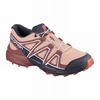 Kids' Salomon SPEEDCROSS Trail Running Shoes Red / Pink | US-PJOL567