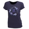 Kids' Salomon WARRIOR SS G T Shirts Navy | US-ZGWY304