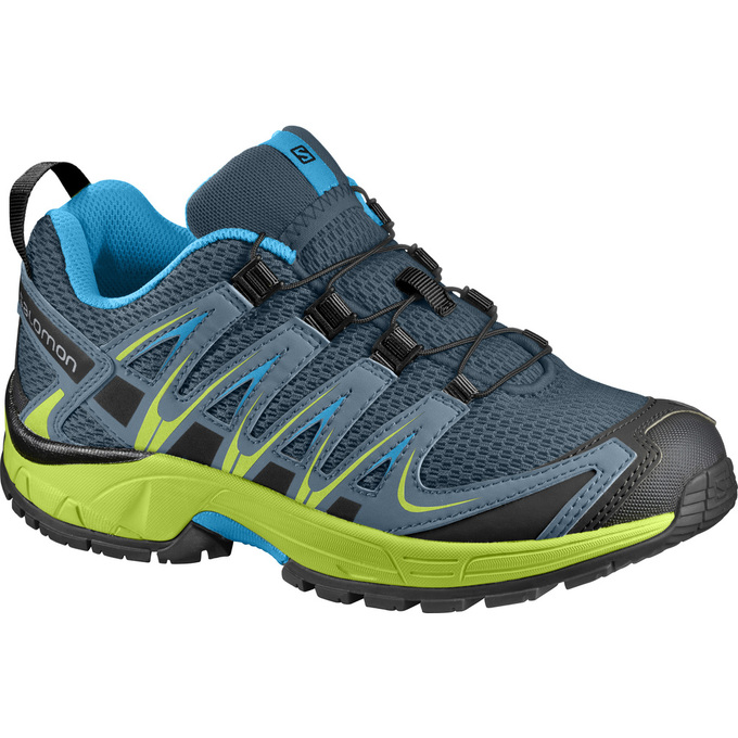 Kids\' Salomon XA PRO 3D J Trail Running Shoes Dark Turquoise | US-CWYH204