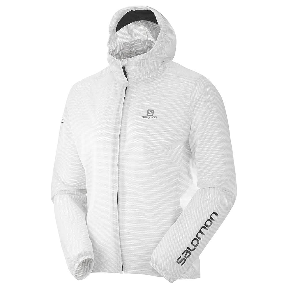 Men\'s Salomon BONATTI RACE WP JKT M Jackets White | US-SLPB290