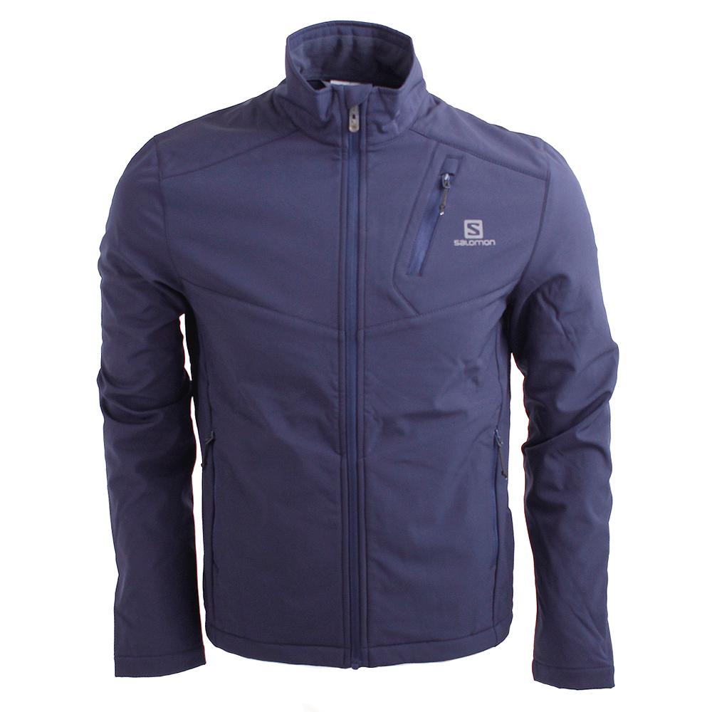 Men\'s Salomon EMIN JKT M Jackets Navy | US-MIPW167