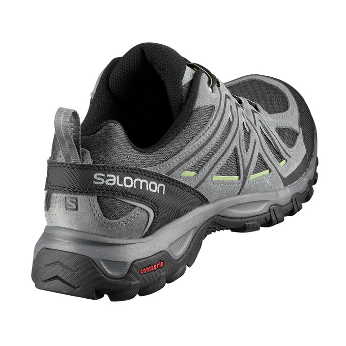 Men's Salomon EVASION 2 AERO Hiking Shoes Grey / Black | US-MEZN675