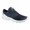 Men's Salomon OUTBOUND Hiking Shoes Dark Blue / White | US-MUCW049