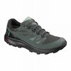 Men's Salomon OUTLINE GORE-TEX Hiking Shoes Black / Green | US-BTEG638