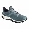 Men's Salomon OUTLINE GORE-TEX Hiking Shoes Navy / Blue | US-ZGNP642