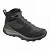 Men's Salomon OUTSNAP CLIMASALOMON WATERPROOF Winter Boots Brown / Black | US-ACVX462