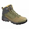 Men's Salomon OUTWARD GORE-TEX Hiking Boots Olive | US-QMDN749