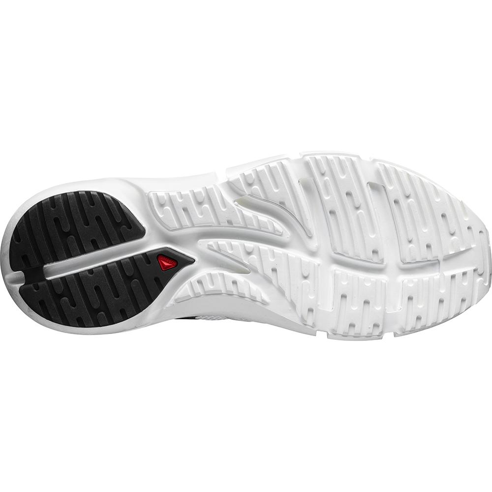 Men's Salomon PREDICT 2 Road Running Shoes White / Black | US-MPJA806