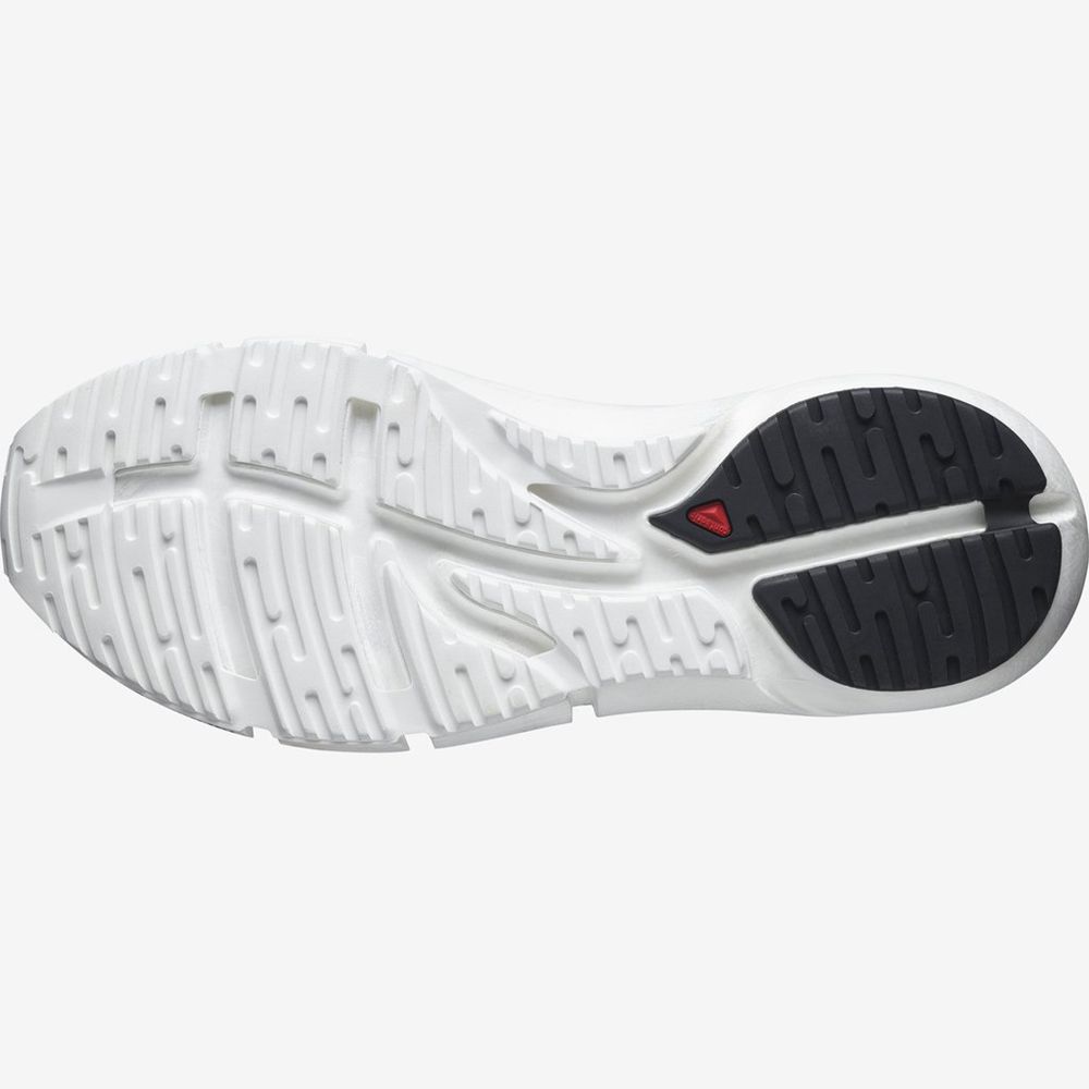 Men's Salomon PREDICT 2 Road Running Shoes White / Black | US-QOXN839