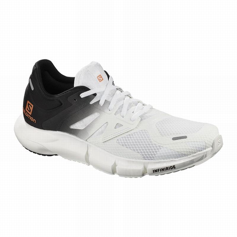 Men\'s Salomon PREDICT 2 Running Shoes White / Black | US-JGZS802