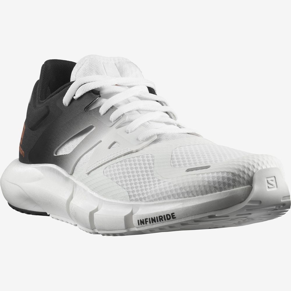 Men's Salomon PREDICT 2 Running Shoes White / Black | US-SXLA820