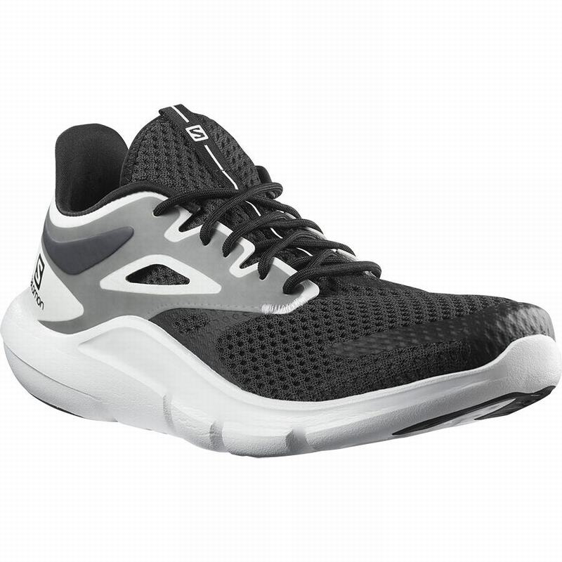 Men's Salomon PREDICT MOD Road Running Shoes Black / White | US-TCOV930