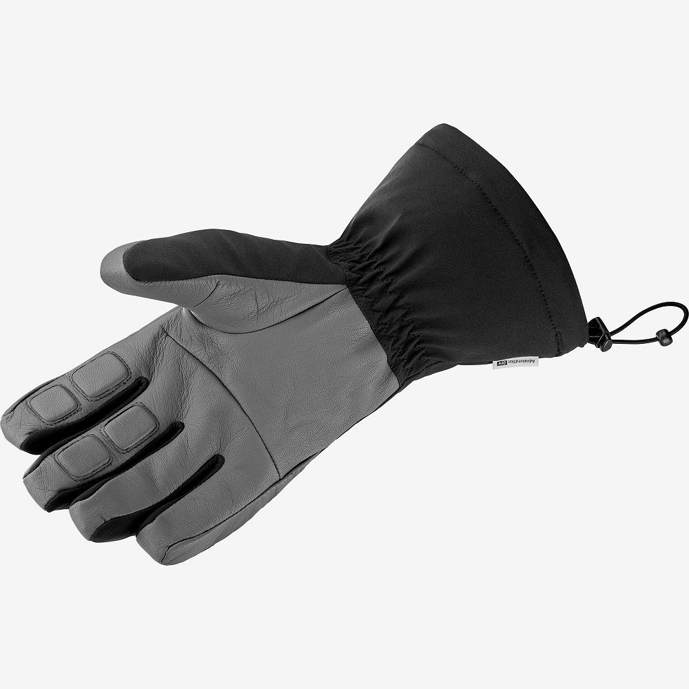 Men's Salomon PROPELLER LONG M Gloves Black | US-ANUV534