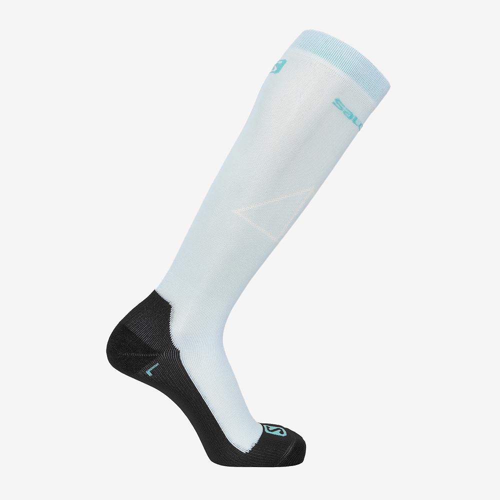 Men's Salomon QST Socks White | US-UNPD061