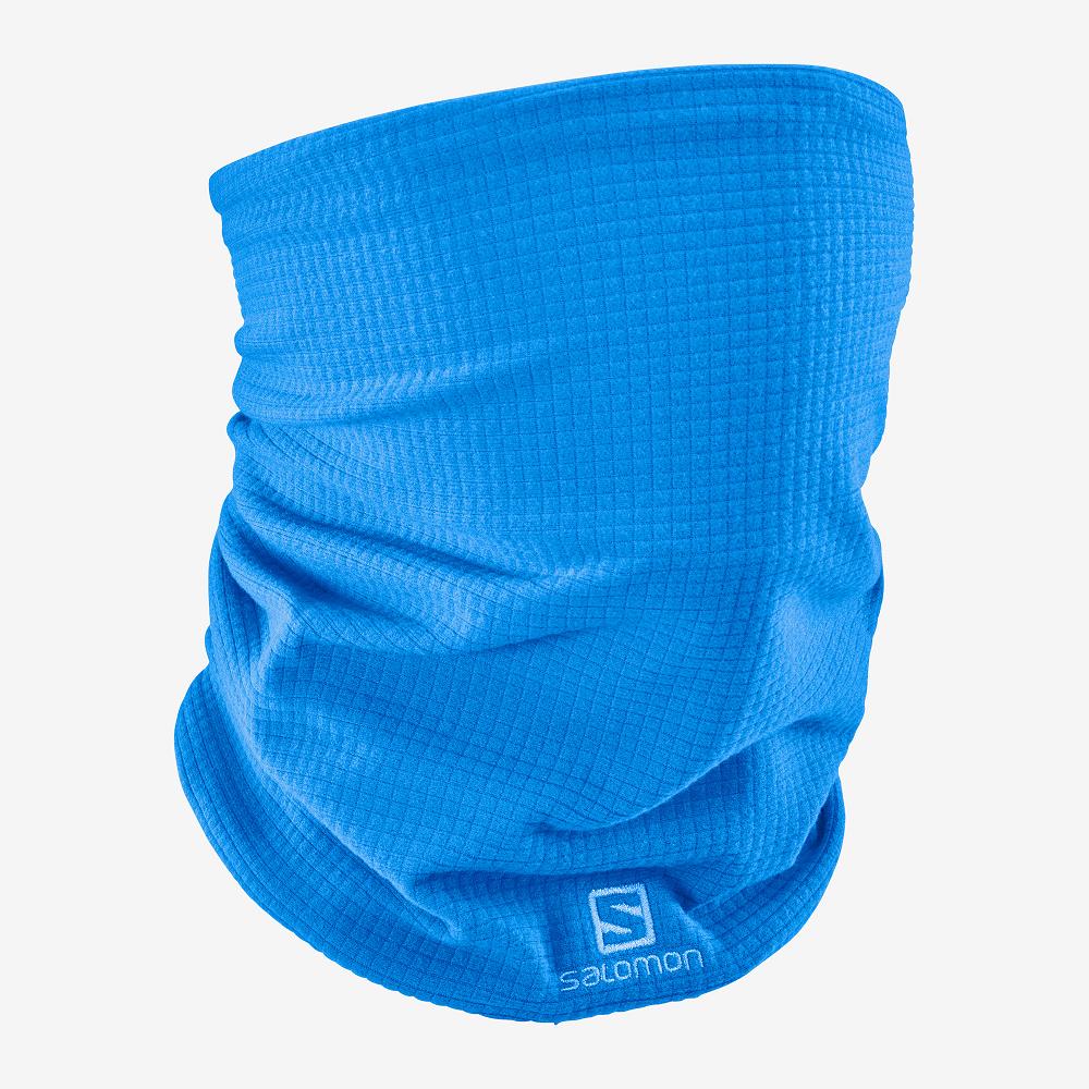 Men\'s Salomon RS WARM TUBE Headwear Blue | US-FRVP719