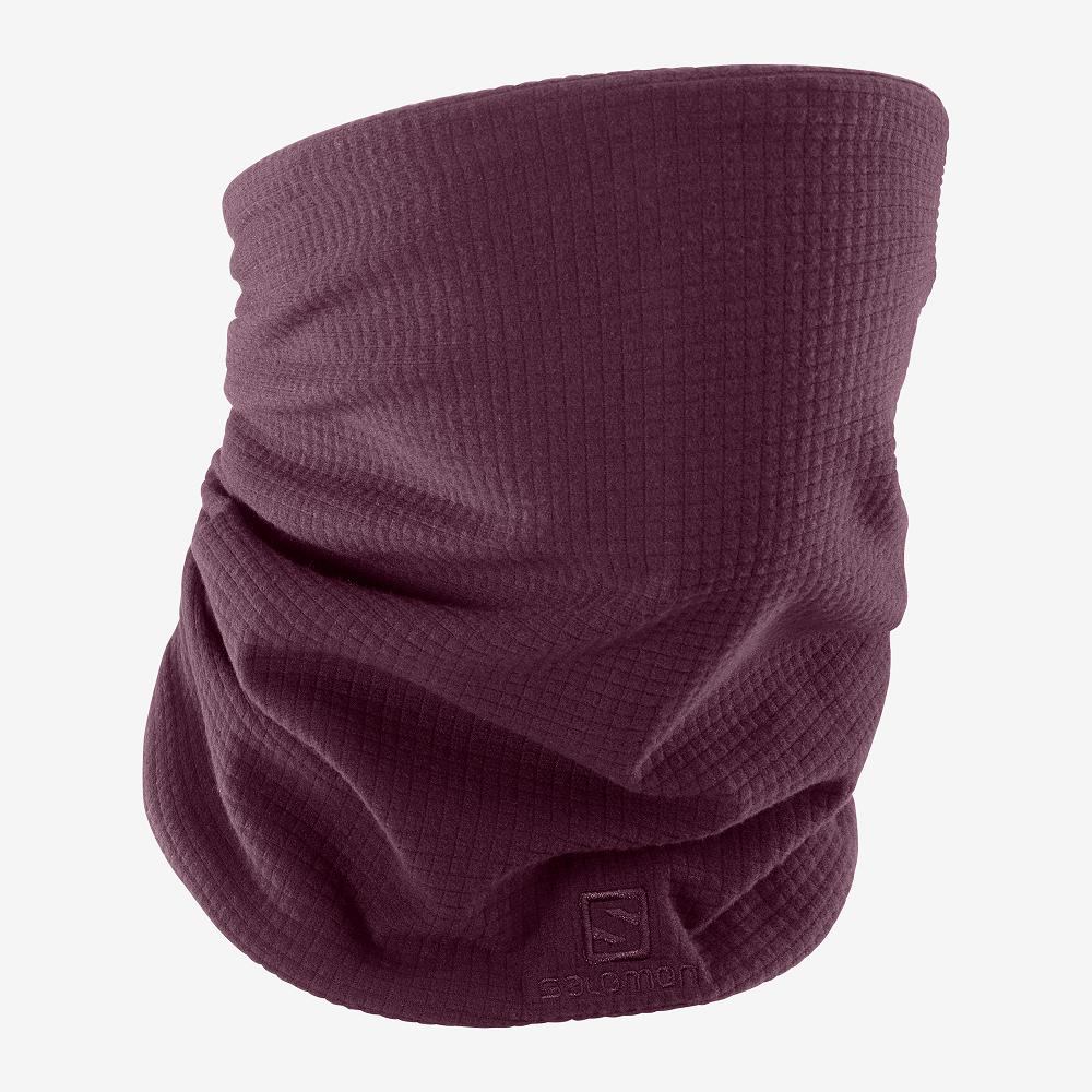 Men's Salomon RS WARM TUBE Headwear Purple | US-XQVH653