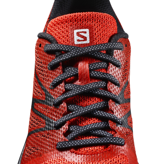 Men's Salomon SENSE ESE Trail Running Shoes Red / Orange | US-MYQP834