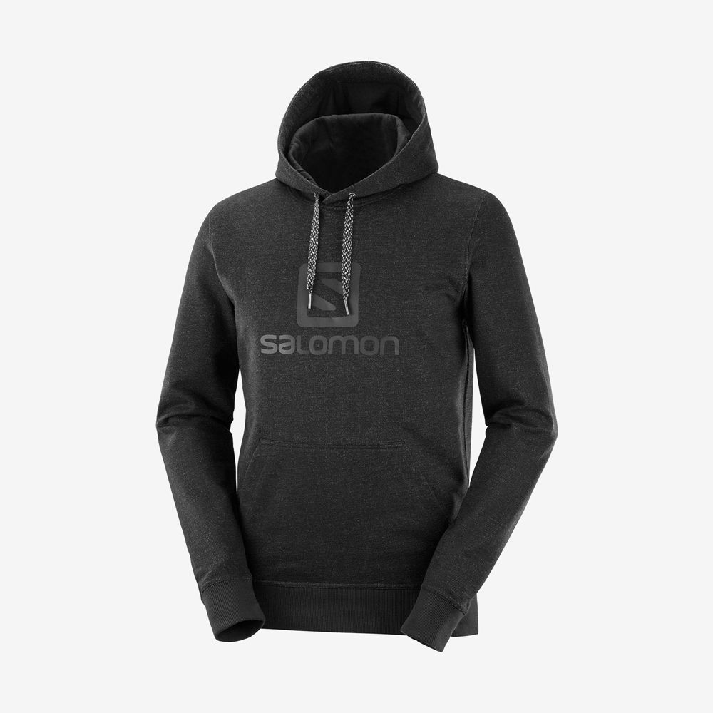 Men's Salomon SHIFT HOODIE M Midlayers Black | US-FLDT796