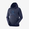 Men's Salomon SHIFT HOODIE M Midlayers Green | US-MJZY970