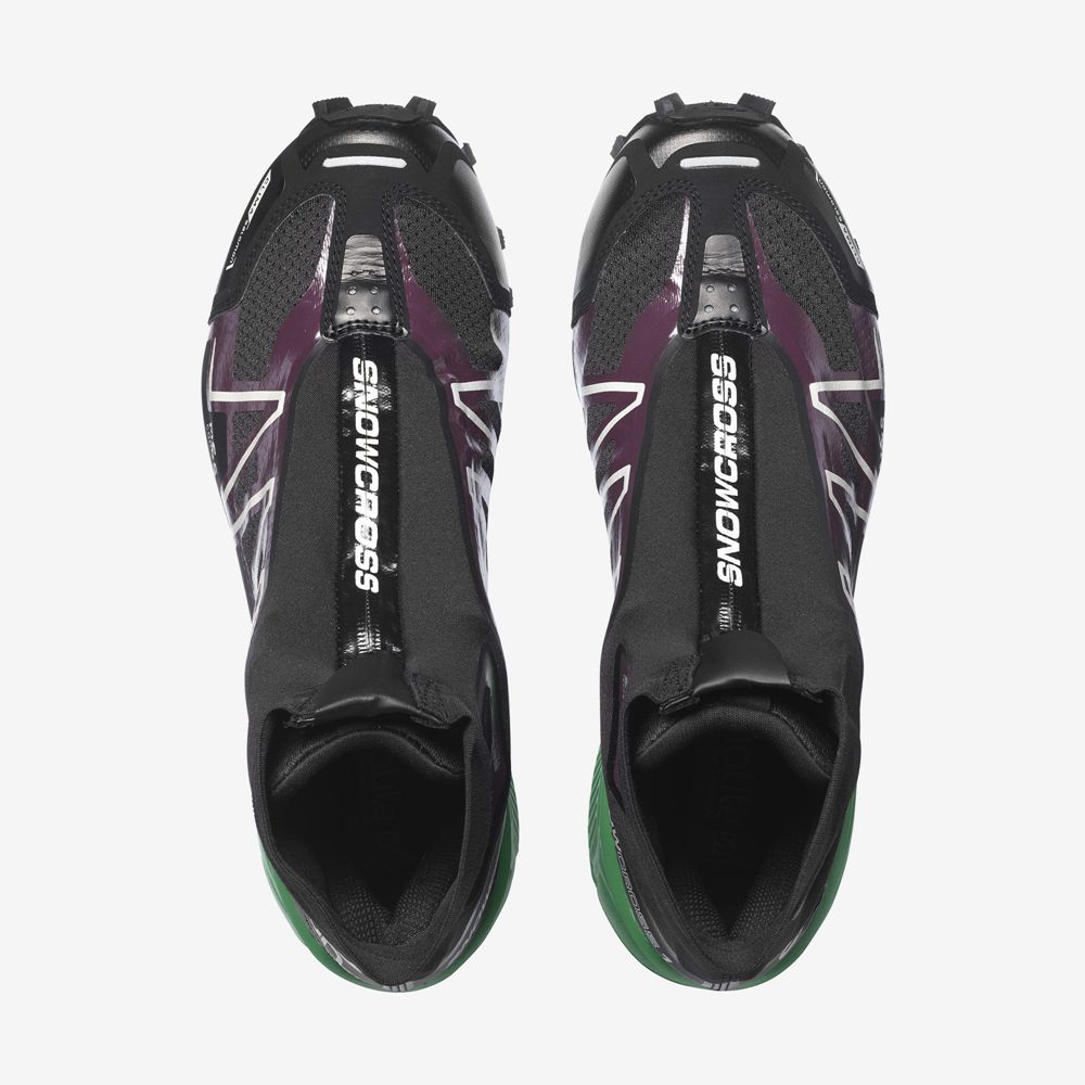 Men's Salomon SNOWCROSS ADVANCED Sneakers Purple | US-AUXM327