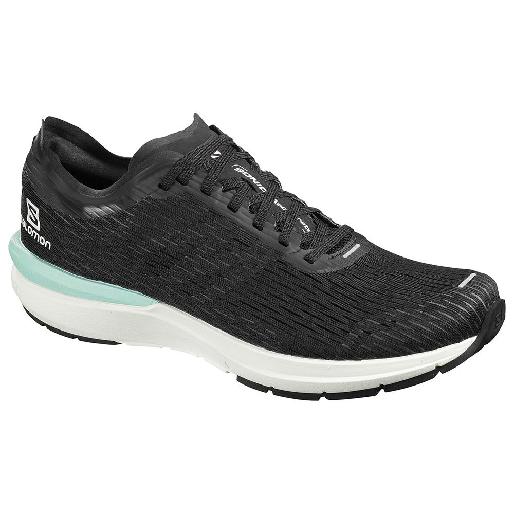 Men's Salomon SONIC 3 ACCELERATE Road Running Shoes Black | US-CMZG837