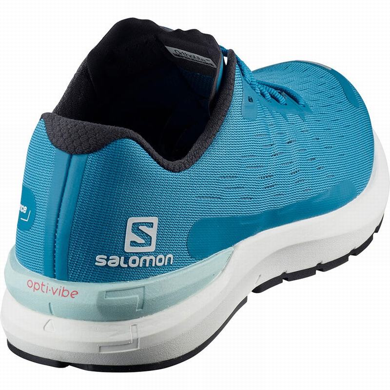 Men's Salomon SONIC 3 BALANCE Running Shoes Blue | US-DYZH675