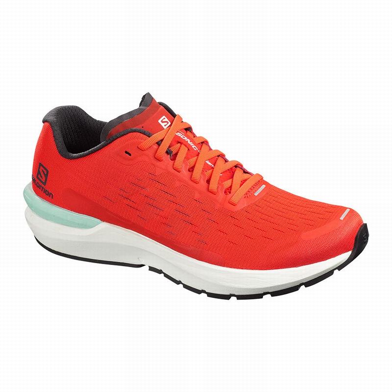 Men\'s Salomon SONIC 3 BALANCE Running Shoes Red | US-ESXH075