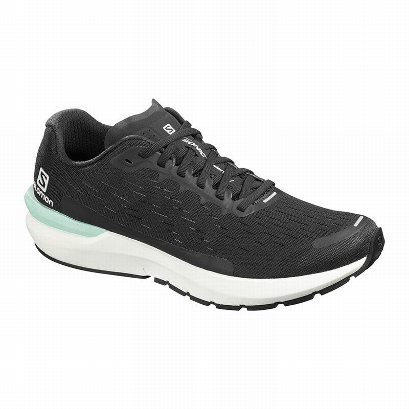 Men\'s Salomon SONIC 3 BALANCE Running Shoes Black | US-UTYF864