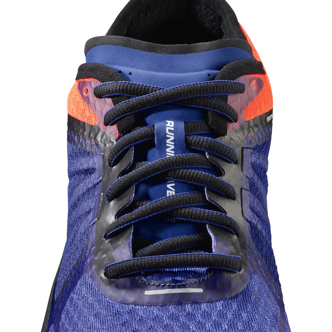 Men's Salomon SONIC RA MAX Running Shoes Blue / Deep Blue | US-HDCS346