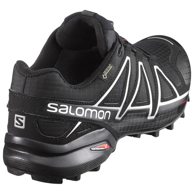 Men's Salomon SPEEDCROSS 4 GTX Trail Running Shoes Red | US-DJZH407