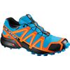 Men's Salomon SPEEDCROSS 4 GTX Trail Running Shoes Navy / Green | US-DOBR241