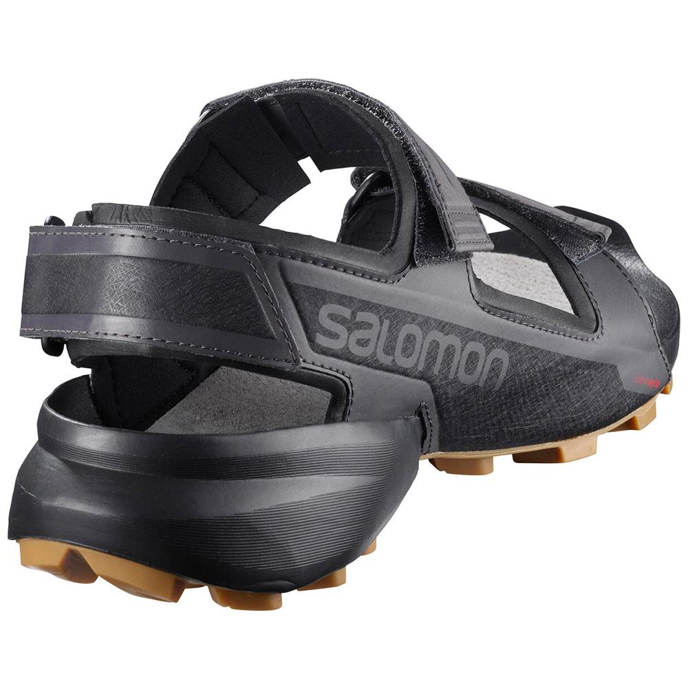 Men's Salomon SPEEDCROSS Trail Running Shoes Black | US-YCLT584