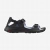 Men's Salomon TECH FEEL Sandals Black / Grey | US-FJBL458