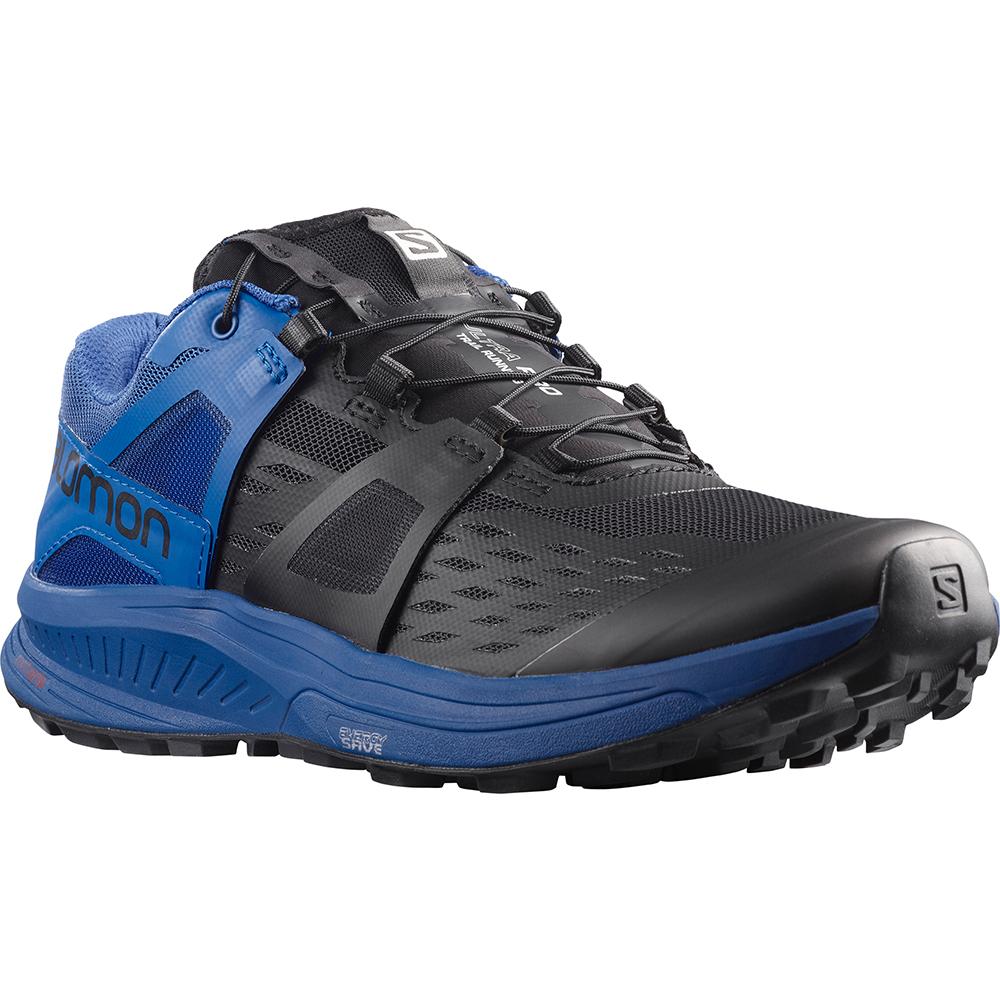 Men's Salomon ULTRA PRO Running Shoes Black | US-NIQT795