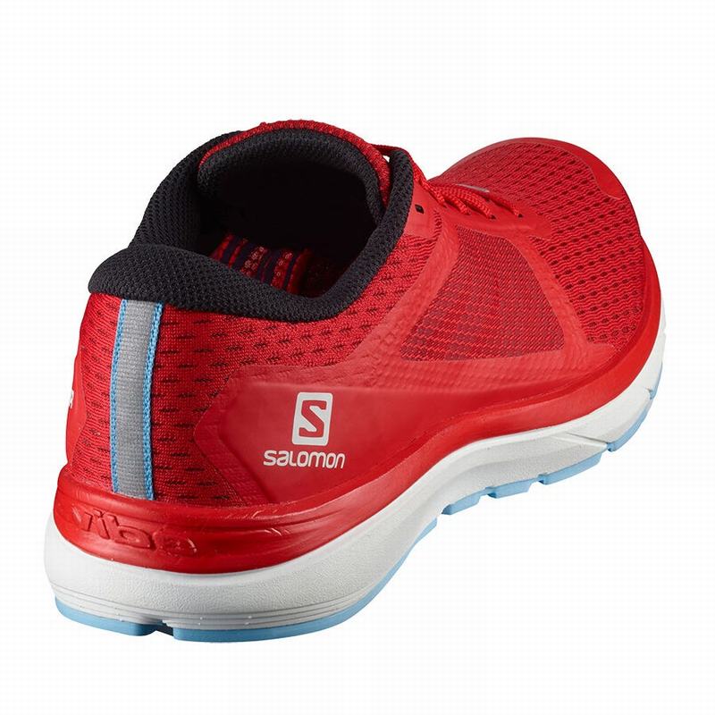 Men's Salomon VECTUR Running Shoes Red | US-CLEF946