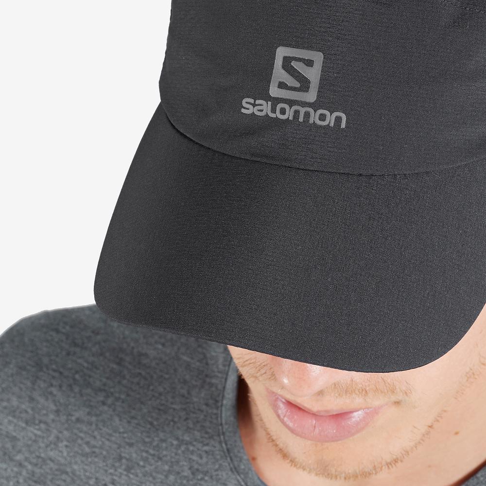 Men's Salomon WATERPROOF Caps Black | US-YIPM972