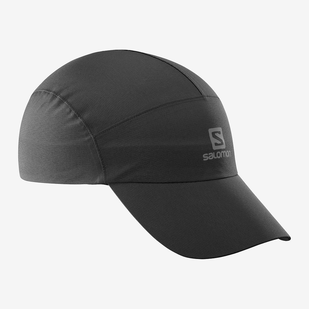 Men\'s Salomon WATERPROOF Caps Black | US-YIPM972