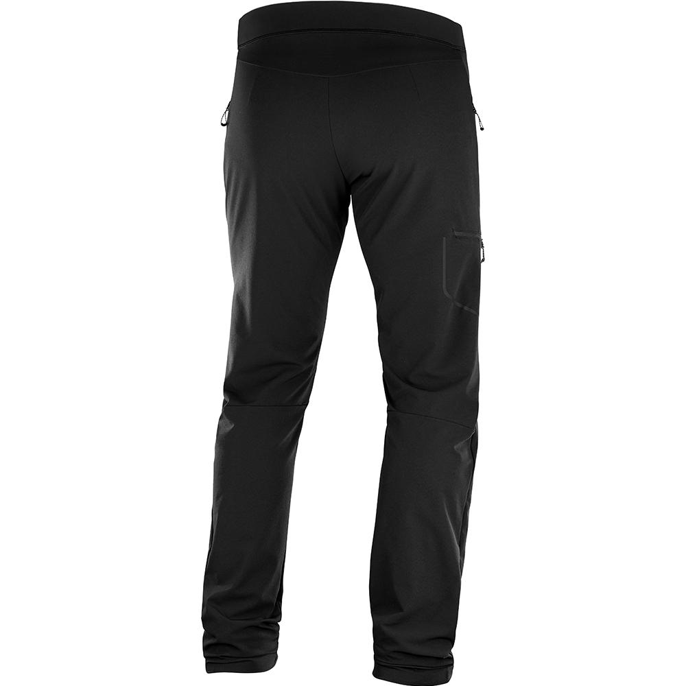 Men's Salomon WAYFARER AS TAPERED Pants Black | US-HBAY065