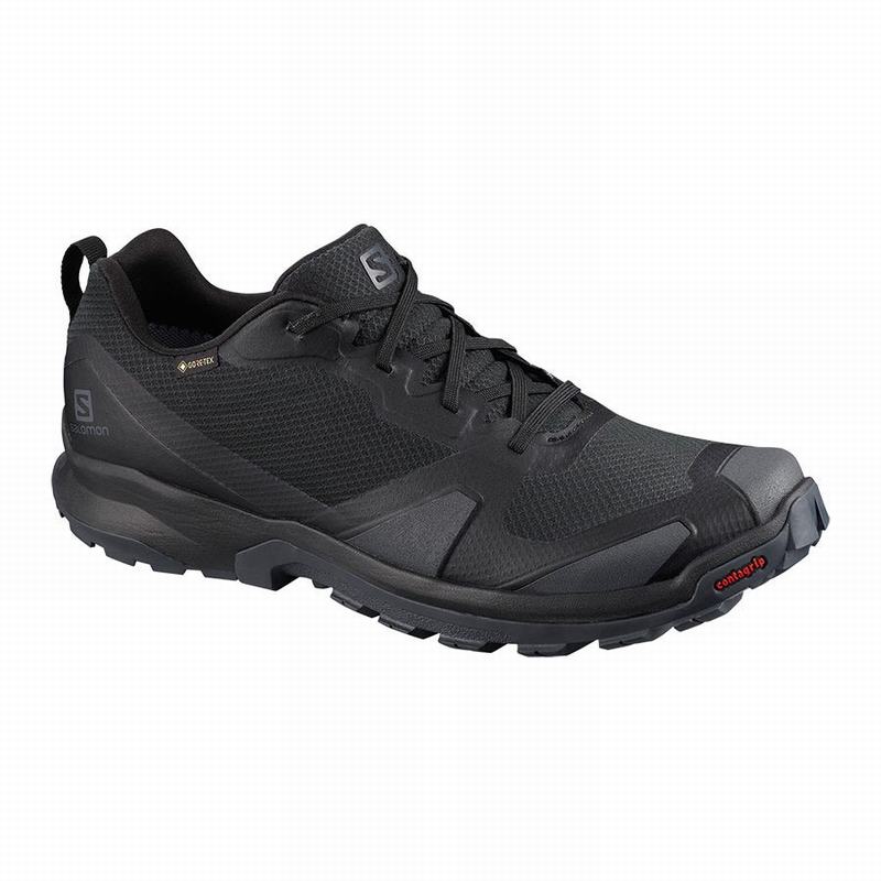 Men\'s Salomon XA COLLIDER GTX Trail Running Shoes Black | US-SAPZ081