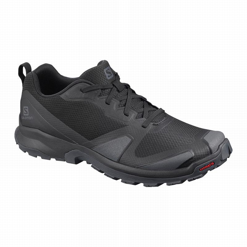 Men\'s Salomon XA COLLIDER Hiking Shoes Black | US-CAFR587