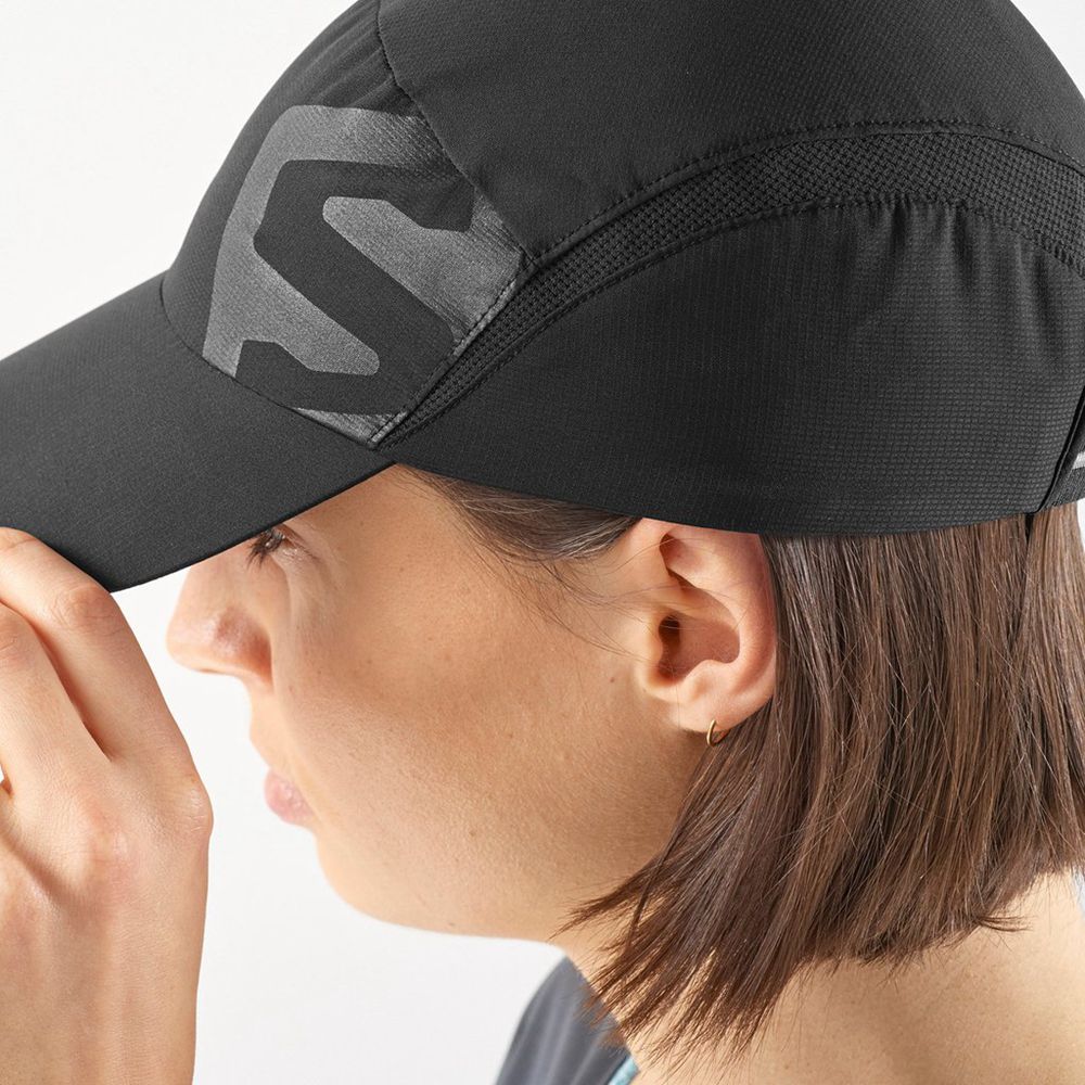 Men's Salomon XA Caps Black | US-LNAG617