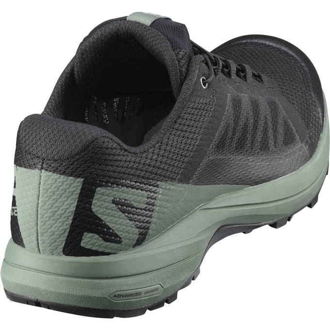 Men's Salomon XA ELEVATE Trail Running Shoes Blue / Green | US-BRUN624