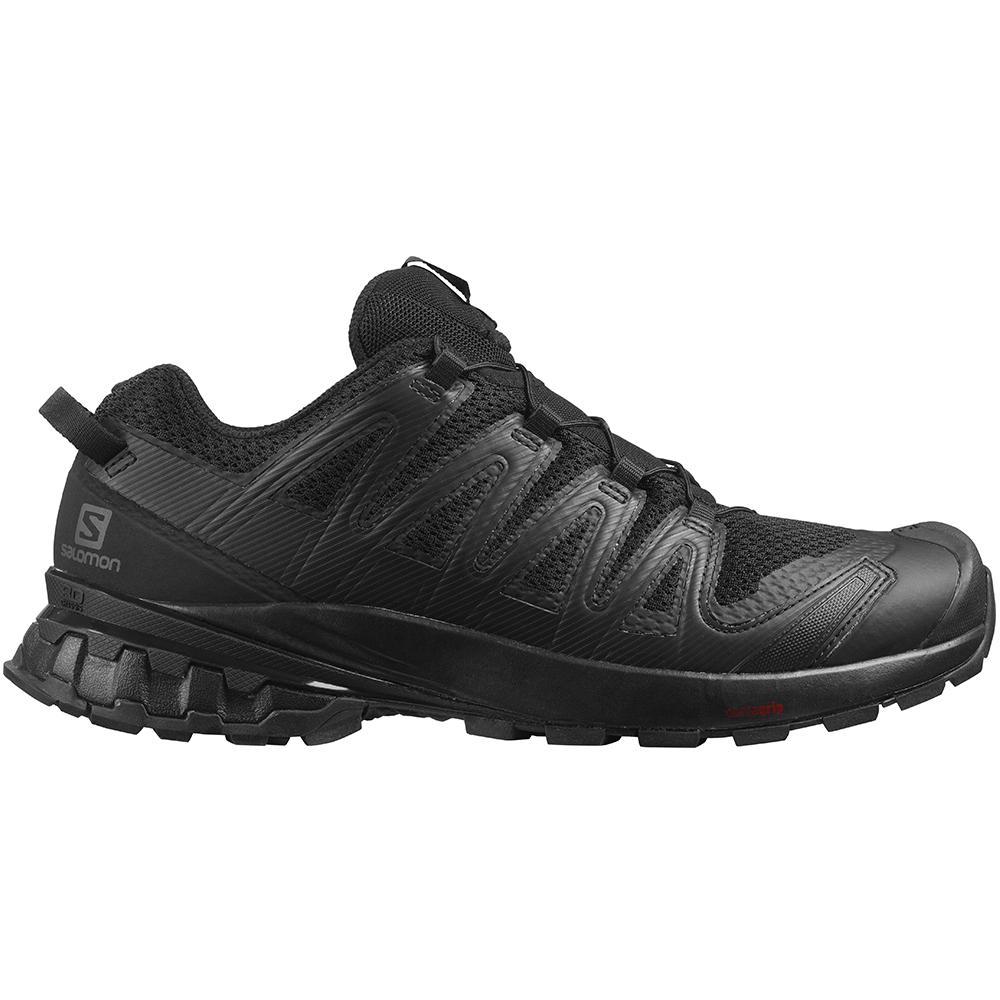 Men\'s Salomon XA PRO 3D V8 Trail Running Shoes Black | US-DLSN239