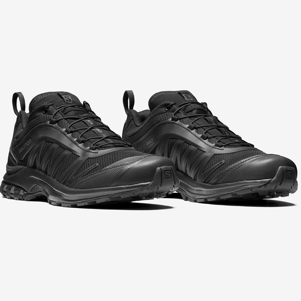 Men's Salomon XA-PRO FUSION ADVANCED Sneakers Black | US-KOTG817