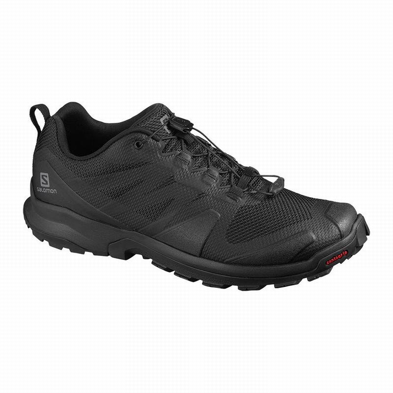 Men\'s Salomon XA ROGG Trail Running Shoes Black | US-CXGW203