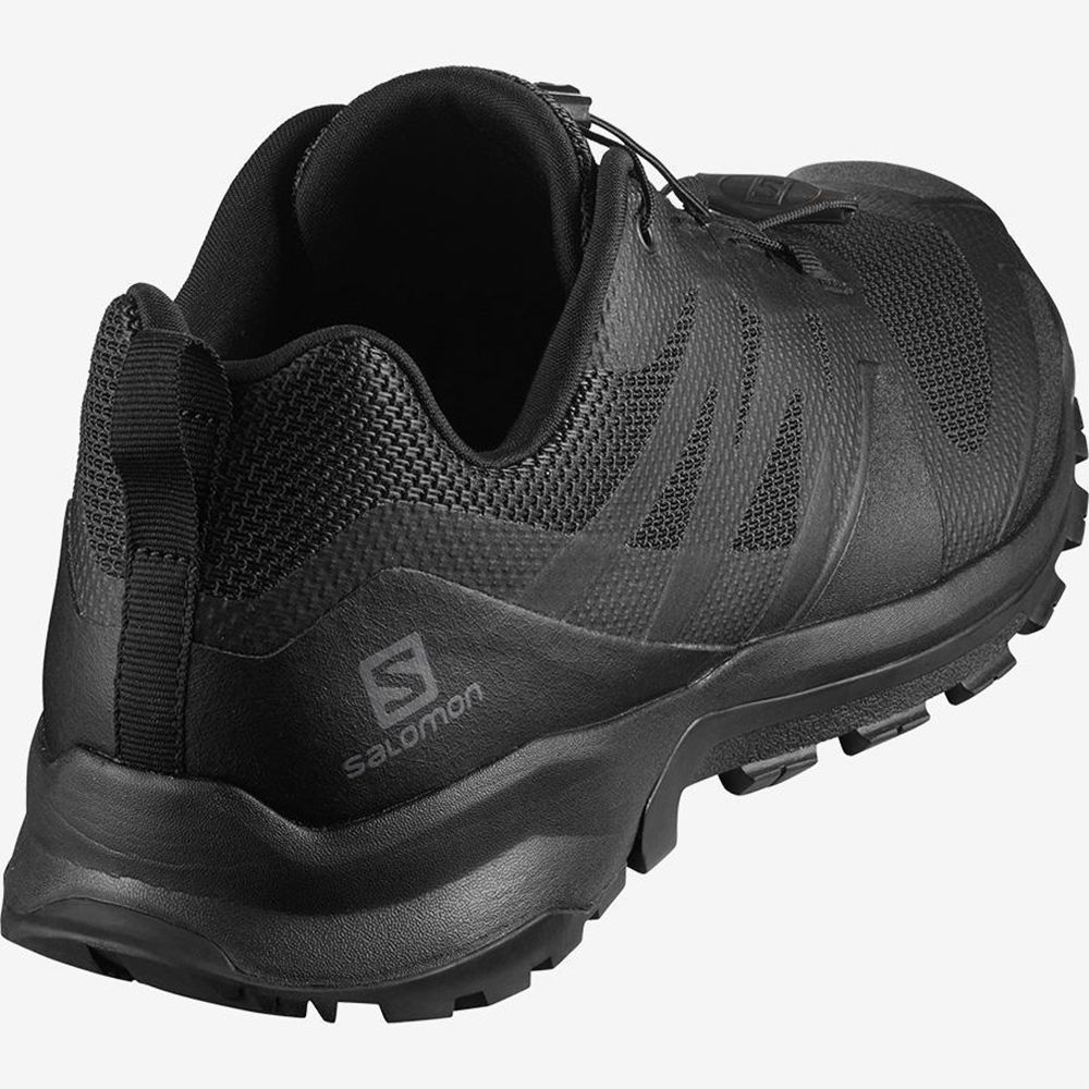 Men's Salomon XA ROGG Trail Running Shoes Black | US-MDFI762