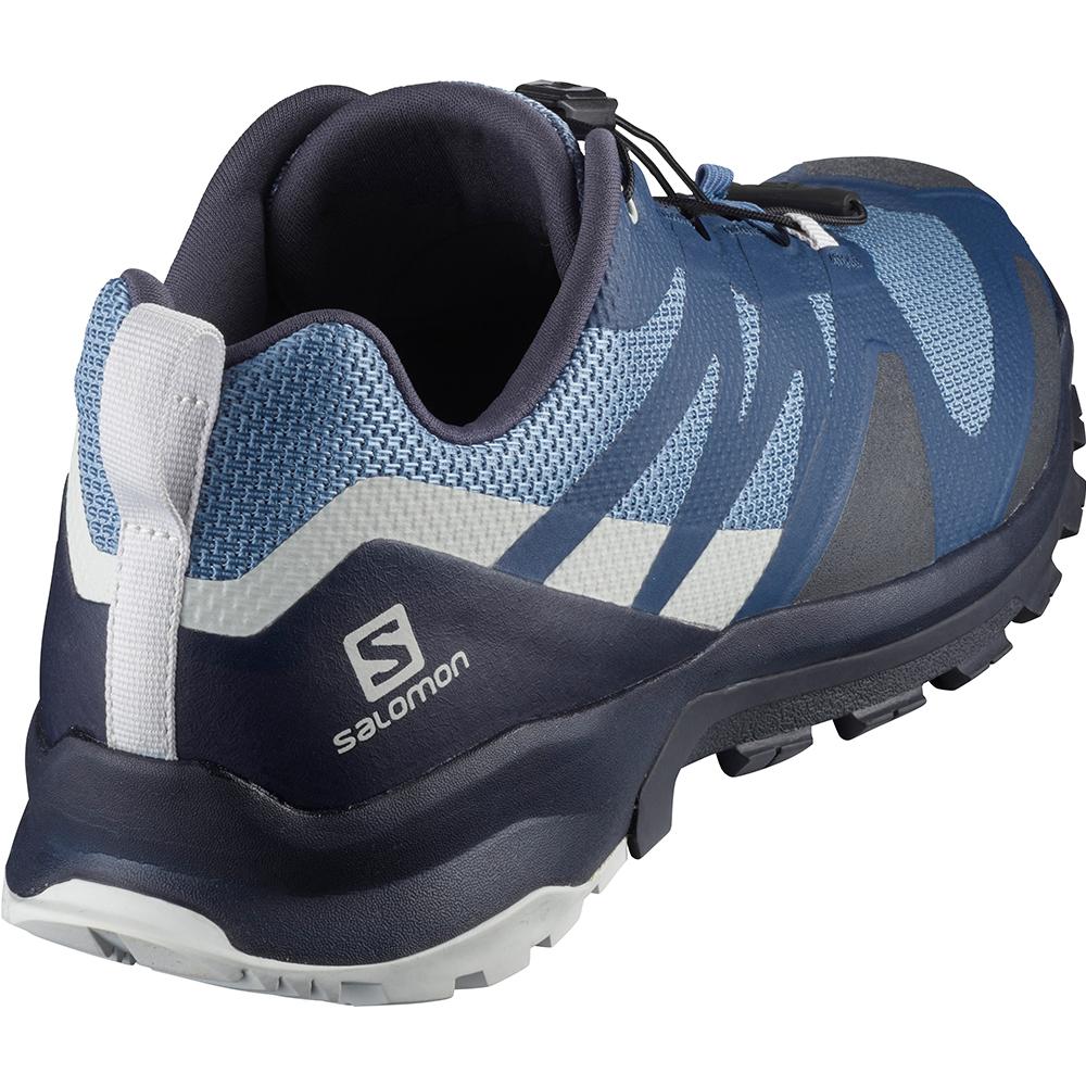 Men's Salomon XA ROGG Trail Running Shoes Blue | US-PTMJ412